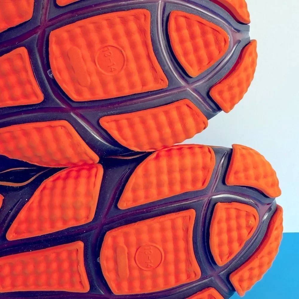 Men's Blue and Orange cool Swim and Beach Shoes